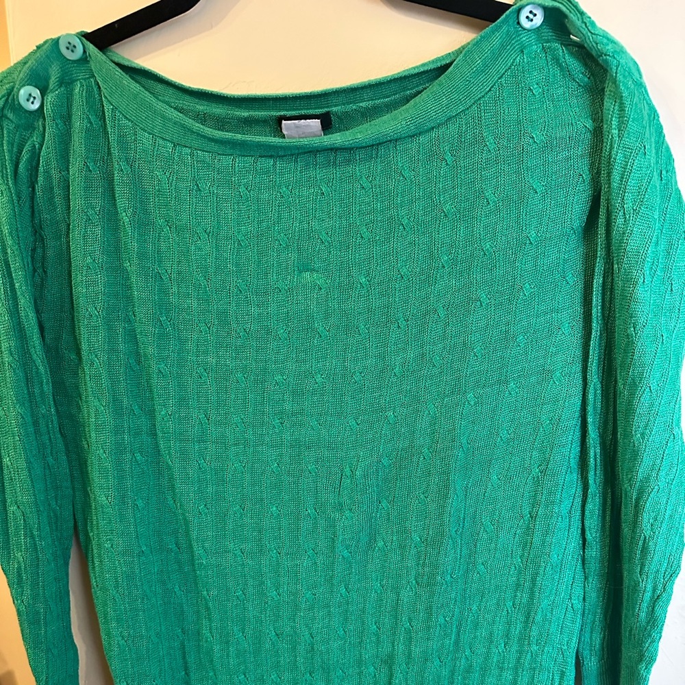 Excellent condition J. Crew Linen Sweater